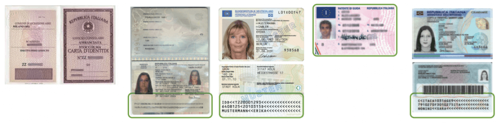 tipi documento